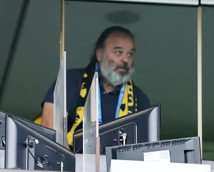 Στην Τούμπα για το ΠΑΟΚ-ΑΕΚ ο Μάριος Ηλιόπουλος