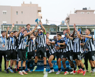 Κυπελλούχος Κ19 ο ΠΑΟΚ, λύγισε τον πρωταθλητή Ολυμπιακό στην παράταση