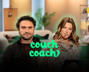 Couch Coach, επεισόδιο 2: Η Χριστίνα Βραχάλη «θεραπεύει» τον Μελέτη Ηλία (web TV)