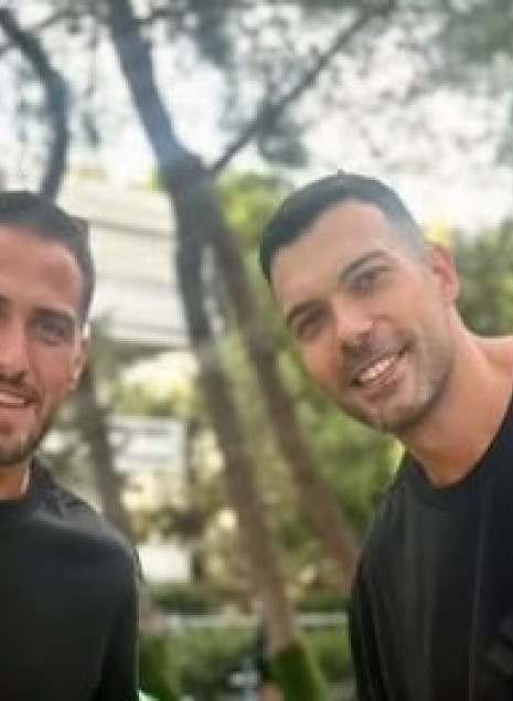 Συνάντηση Φορτούνη και Σλούκα - Η κοινή φωτογραφία με τον γιο του Γιάννη Βαρδή