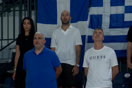 Ο Σπανούλης στο πλευρό της Εθνικής Παίδων στον μεγάλο προημιτελικό με Λετονία