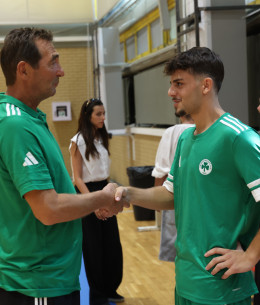 Γκρίλλας στο Athletiko: «Στόχος η κατάκτηση των τίτλων, ο Παναθηναϊκός δεν είναι για κάτι λιγότερο»