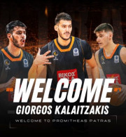 «Πατρινός» ο Γιώργος Καλαϊτζάκης – Ενίσχυση στην περιφέρεια για τον Προμηθέα