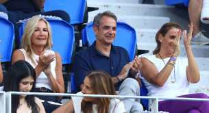 Παρών στον μεγάλο τελικό του Athens Open ο πρωθυπουργός Κυριάκος Μητσοτάκης (video)