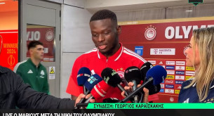 Μάριους: «Θέλουμε να αποδεικνύουμε κάθε φορά πως είμαστε οι καλύτεροι» (video)