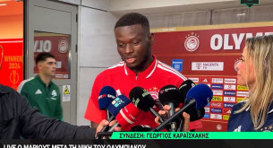 Μάριους: «Θέλουμε να αποδεικνύουμε κάθε φορά πως είμαστε οι καλύτεροι» (video)