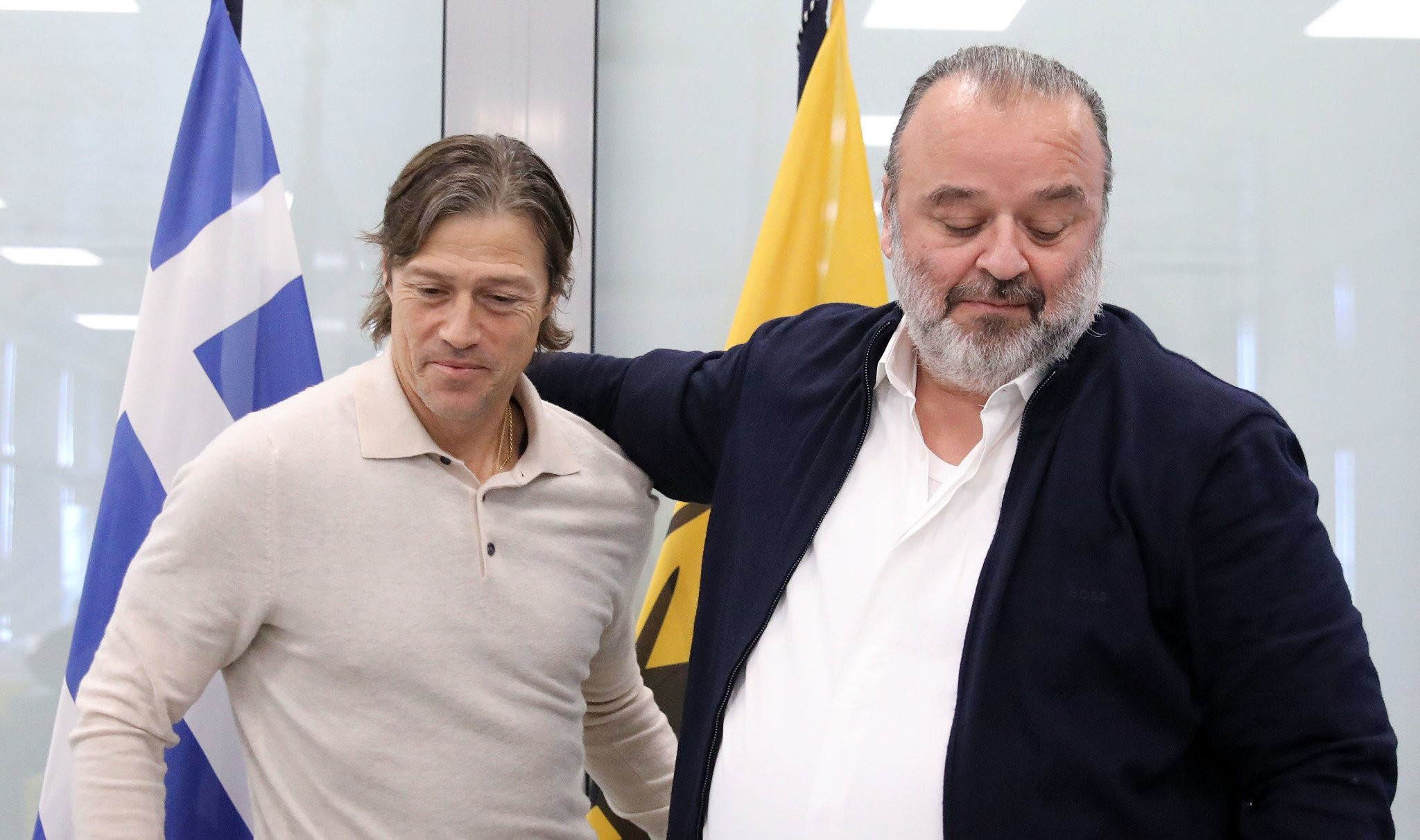 Ο Μάριος Ηλιόπουλος συνεχίζει να στηρίζει τον Αλμέιδα - Οσα είπε μετά το ματς