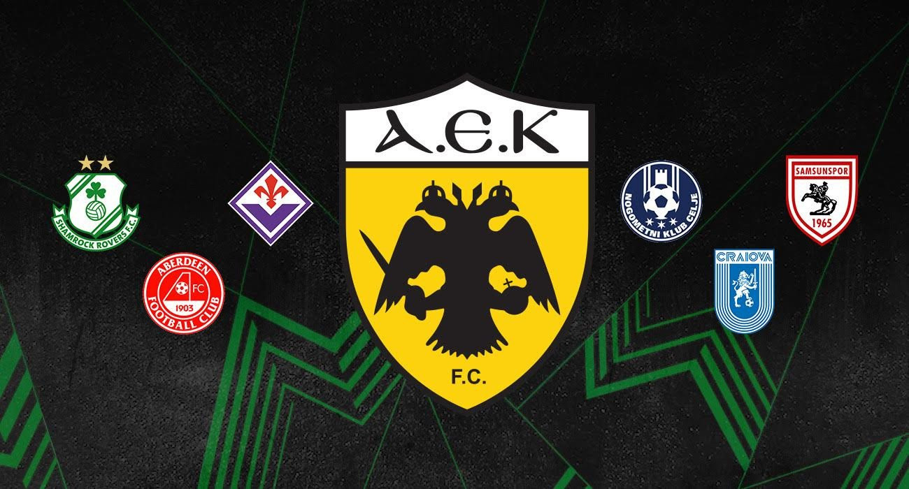 Τα προφίλ των αντιπάλων της ΑΕΚ στη League Phase του Conference League