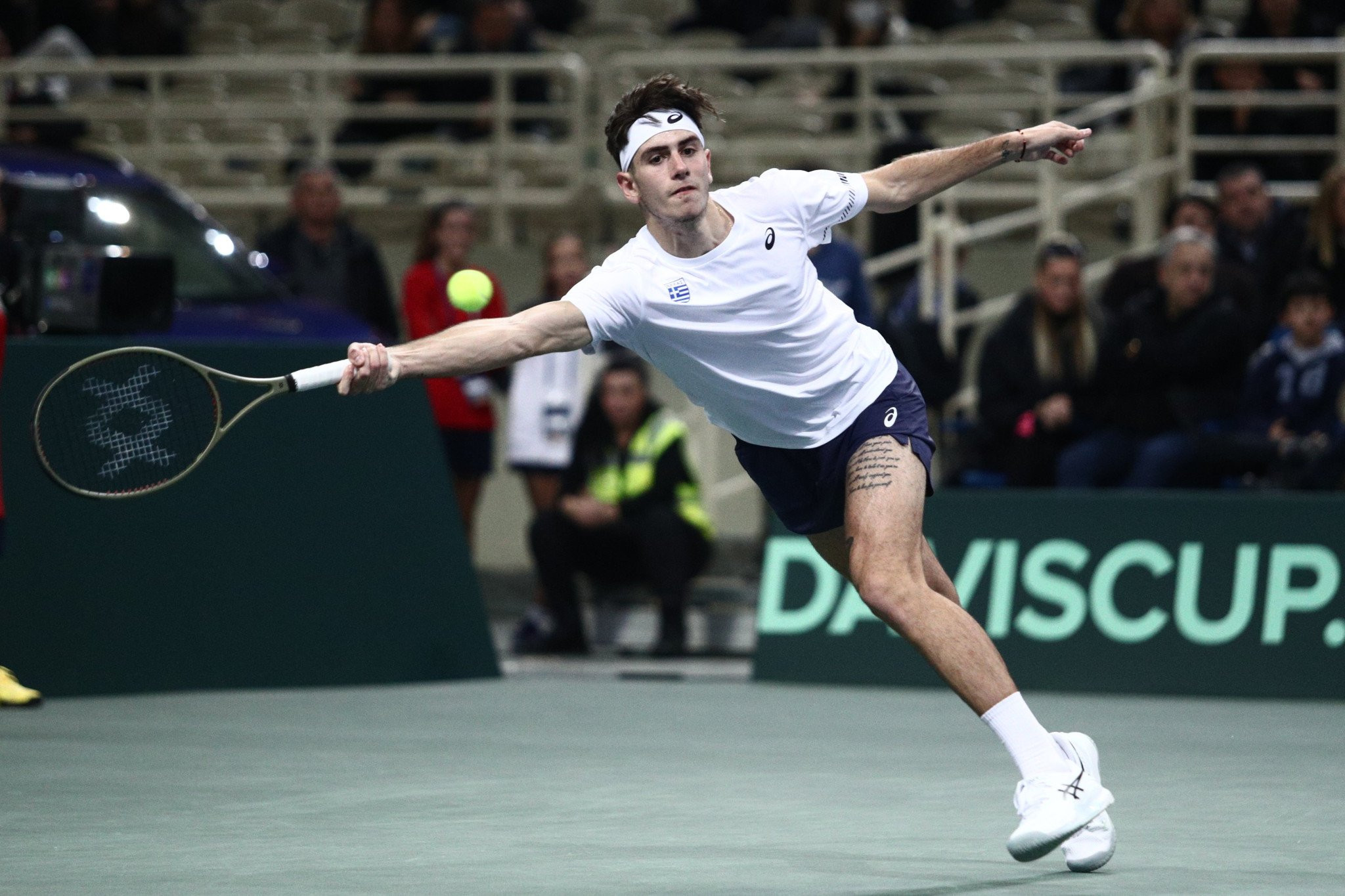 Θάνος αντί Στέφανου Τσιτσιπά στο διπλό του Davis Cup