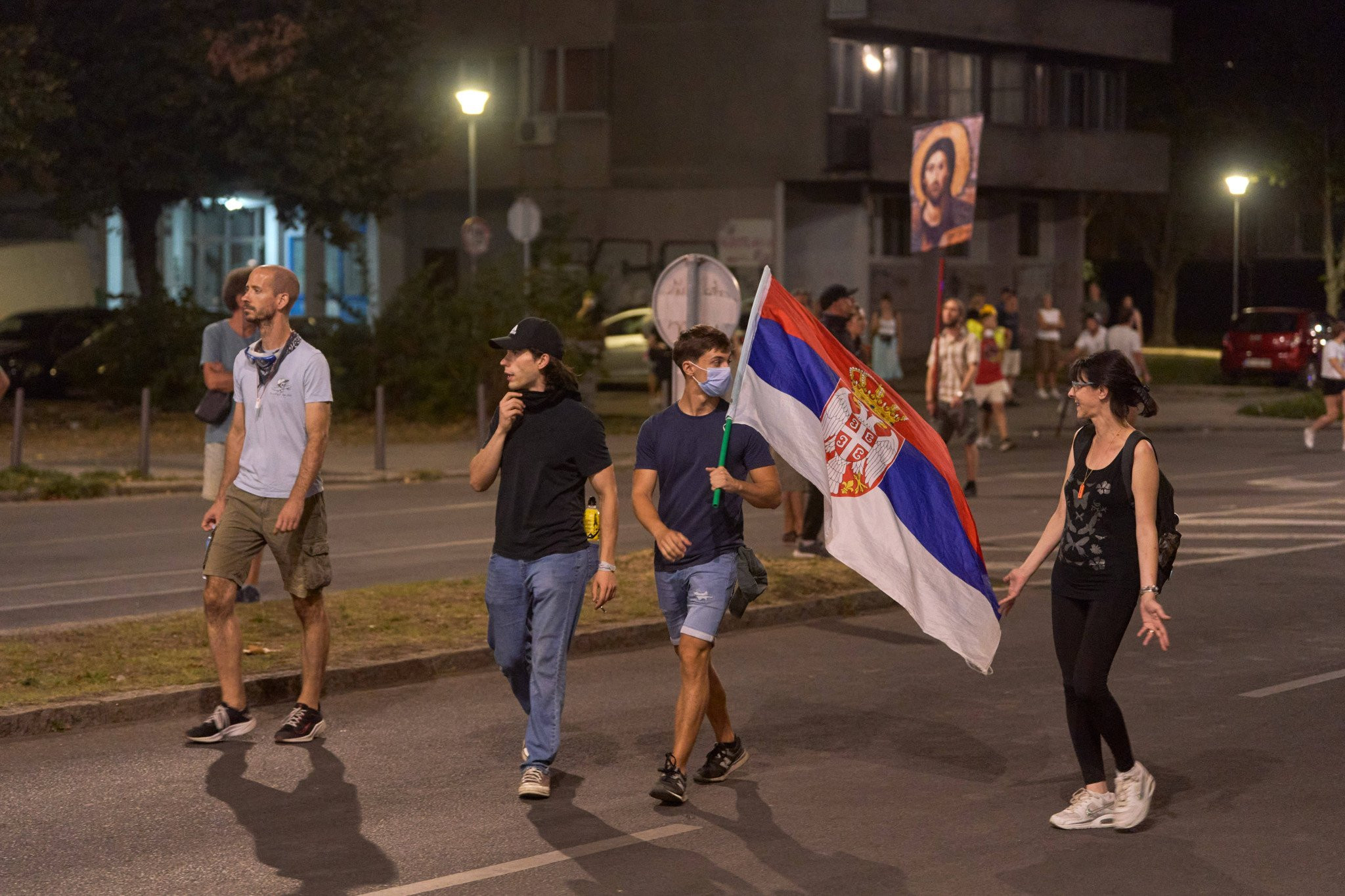 Ασταμάτητοι έλεγχοι για το Σερβία-Αλβανία: Η δημοτική αστυνομία κόβει κλήσεις... προληπτικά (video)