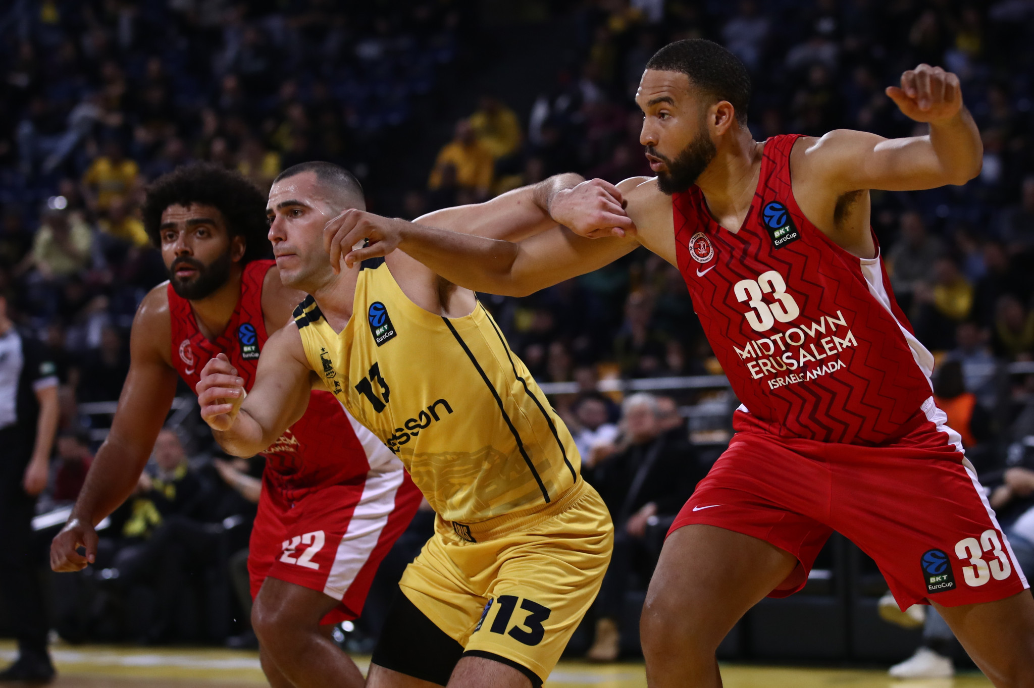 Η βαθμολογία του EuroCup μετά την ήττα του Άρη από τη Χάποελ Ιερουσαλήμ