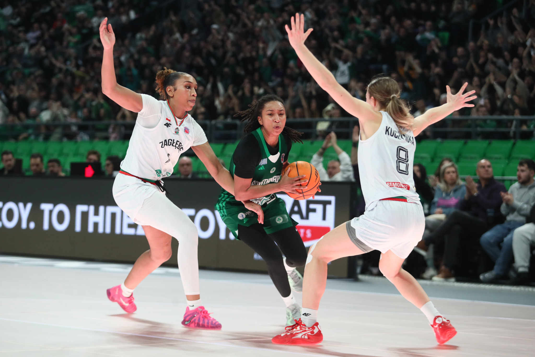 Live Streaming: Παναθηναϊκός - Ζαγκλέμπιε για το EuroCup Γυναικών