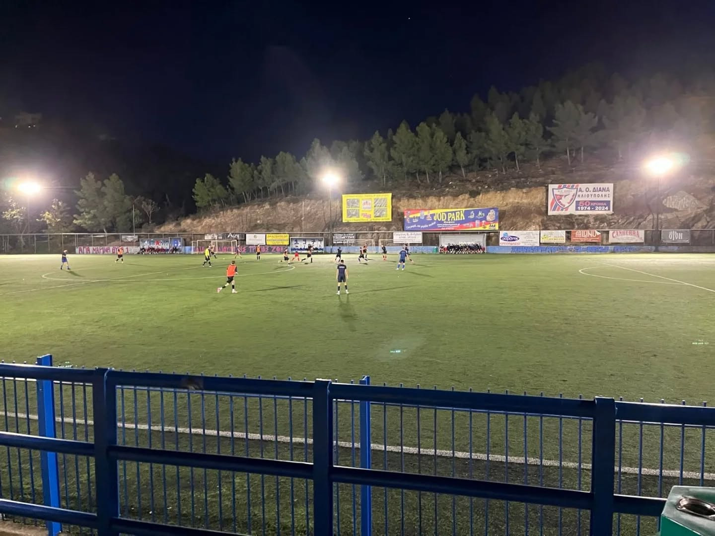 Έπεσαν δέντρα στο γήπεδο της Ηλιούπολης! (photos)