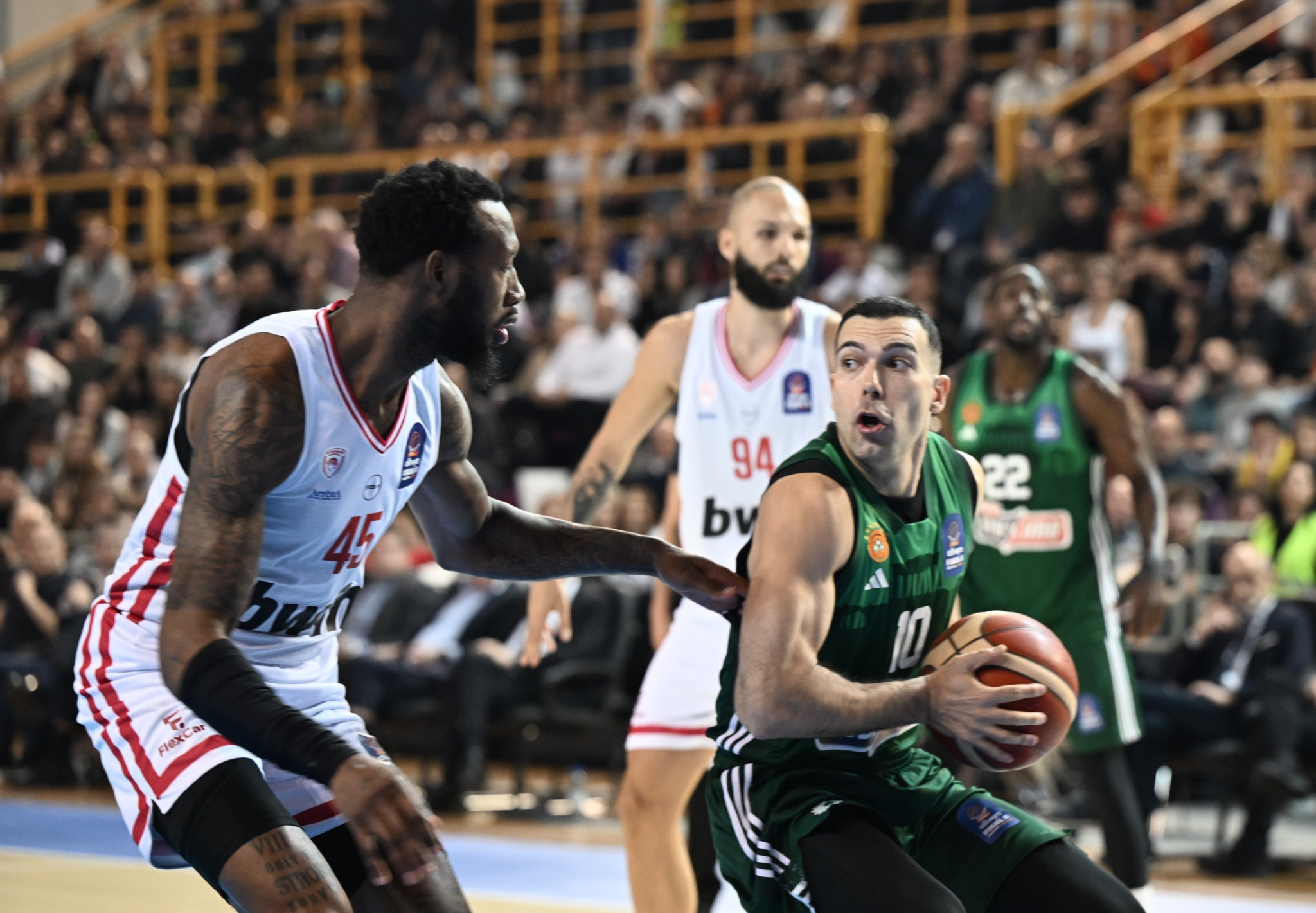 Εντυπωσιακό δεύτερο δεκάλεπτο για τον Παναθηναϊκό κόντρα στον Ολυμπιακό: 28-12 το επιμέρους σκορ!