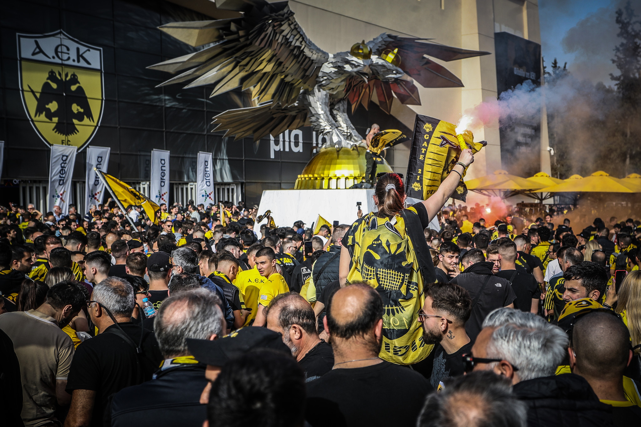 Κανονικά οι δράσεις της ΠΑΕ ΑΕΚ πριν το ματς με τον Λεβαδειακό στη Νέα Φιλαδέλφεια - Κάλεσμα στους φιλάθλους