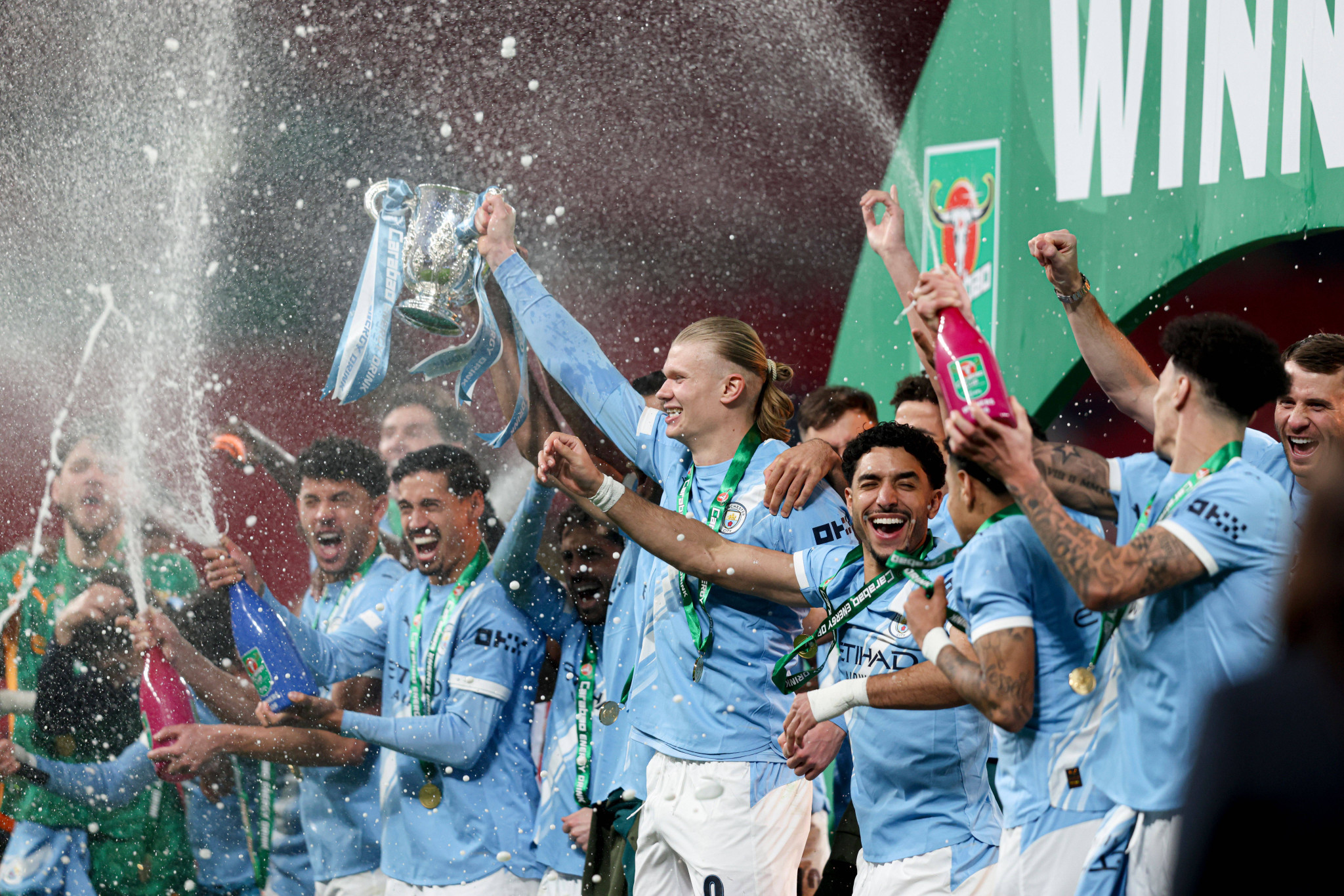 Η απονομή του Carabao Cup στην Μάντσεστερ Σίτι (video)