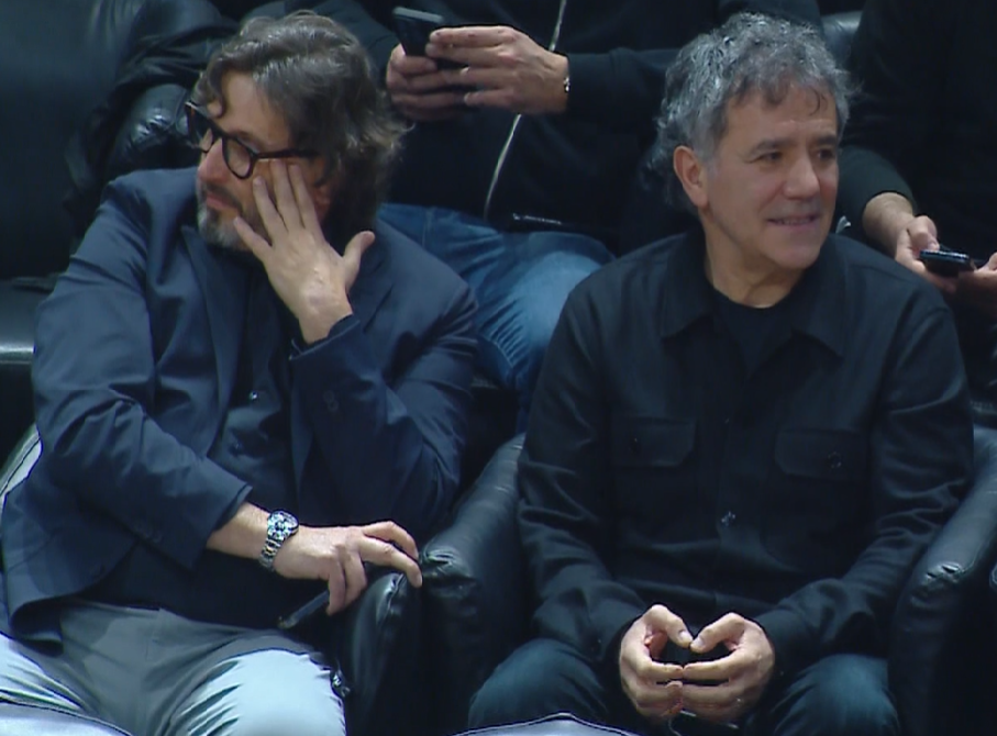 Ο Μυστακίδης παρέα με τον Τρινκιέρι στο «PAOK Sports Arena» για το ματς κόντρα στη Μούρθια (video)