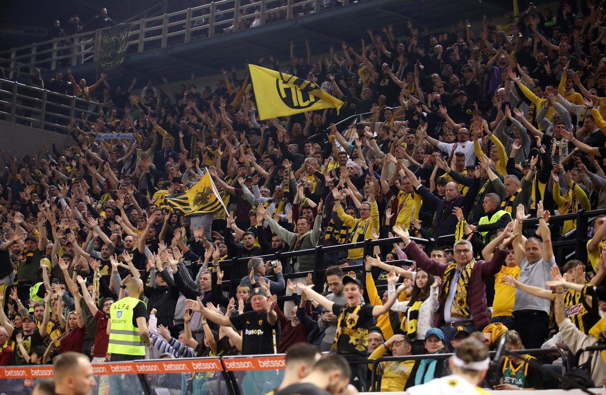 Η ΑΕΚ ανακοίνωσε νέο ρεκόρ προσέλευσης στη Sunel Arena ενόψει Ναντέρ
