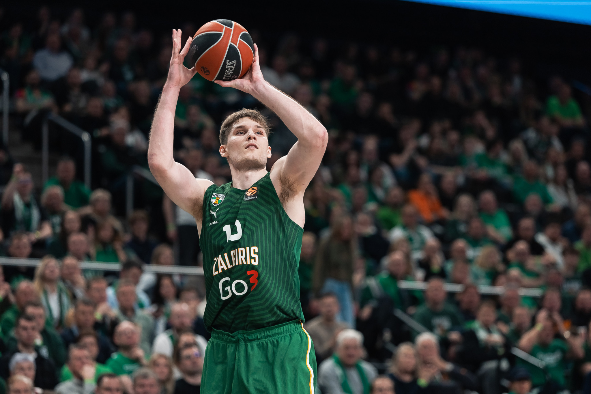 Ο Αζουόλας Τουμπέλις MVP των τρίτων αγώνων των Playoffs