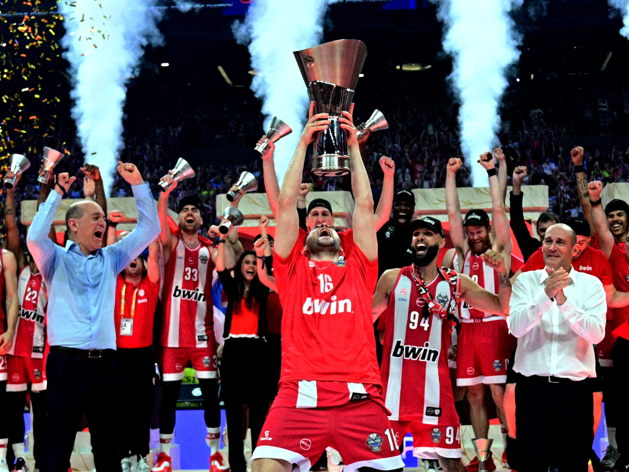 H ανάρτηση της EuroLeague για τον πρωταθλητή Ευρώπης Ολυμπιακό