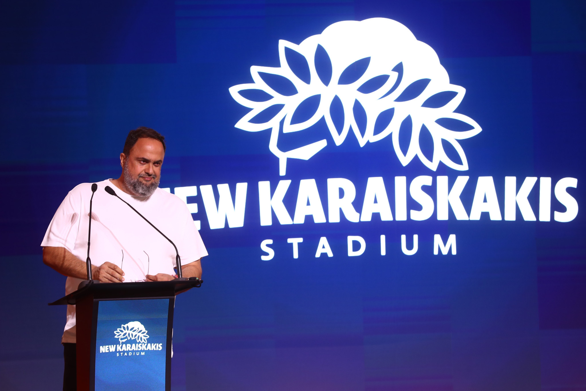 Μαρινάκης: «Ζητάμε από τον Σεπτέμβριο του 2025 μια ρύθμιση για το ύψος του γηπέδου»