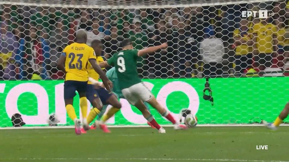 Τελείωμα κλάσης από τον Χιμένεθ για το 2-0 του Μεξικού (video)