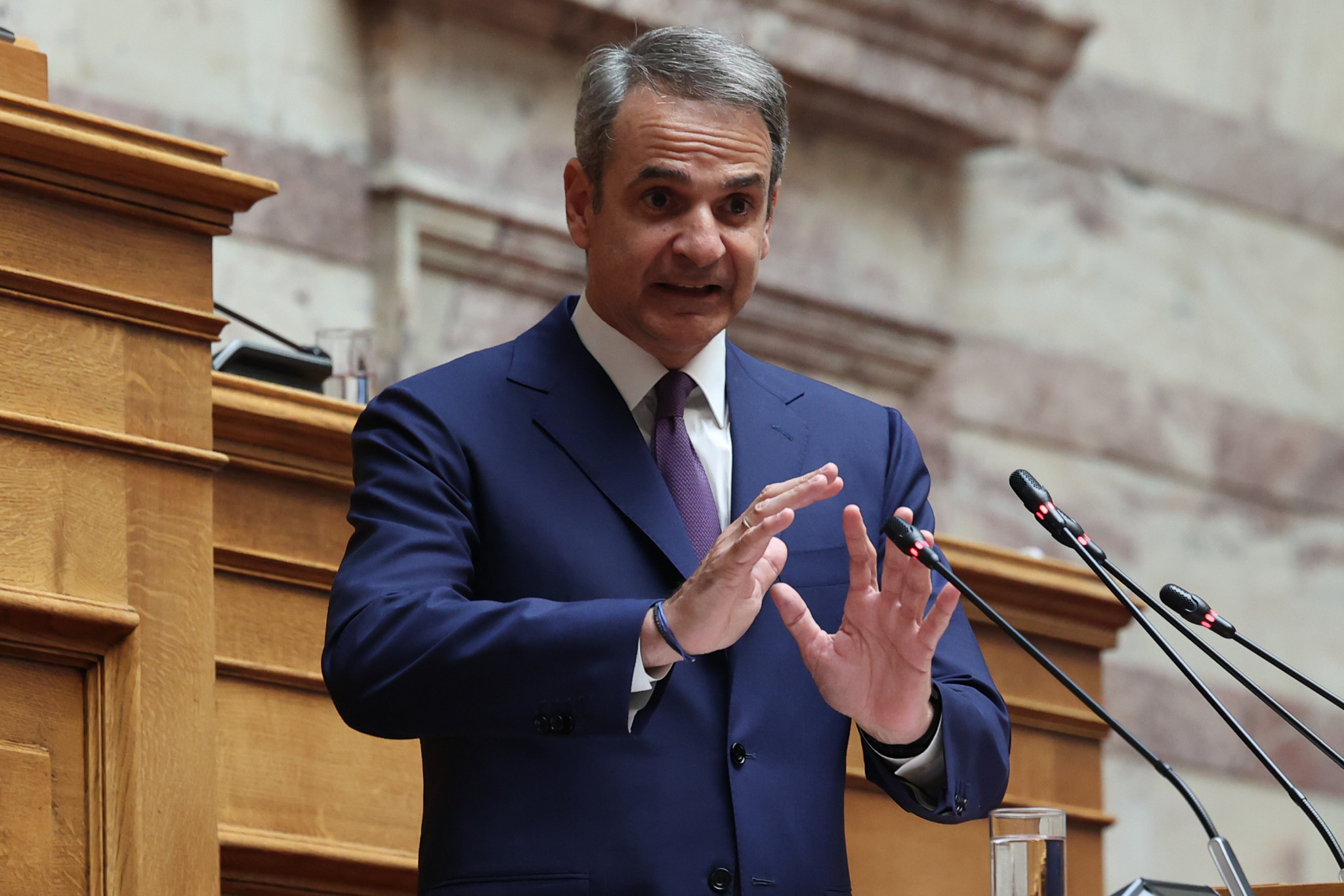 Ο Κυριάκος Μητσοτάκης συνέκρινε την Κυβέρνηση της ΝΔ με την εθνική Ισπανίας (video)