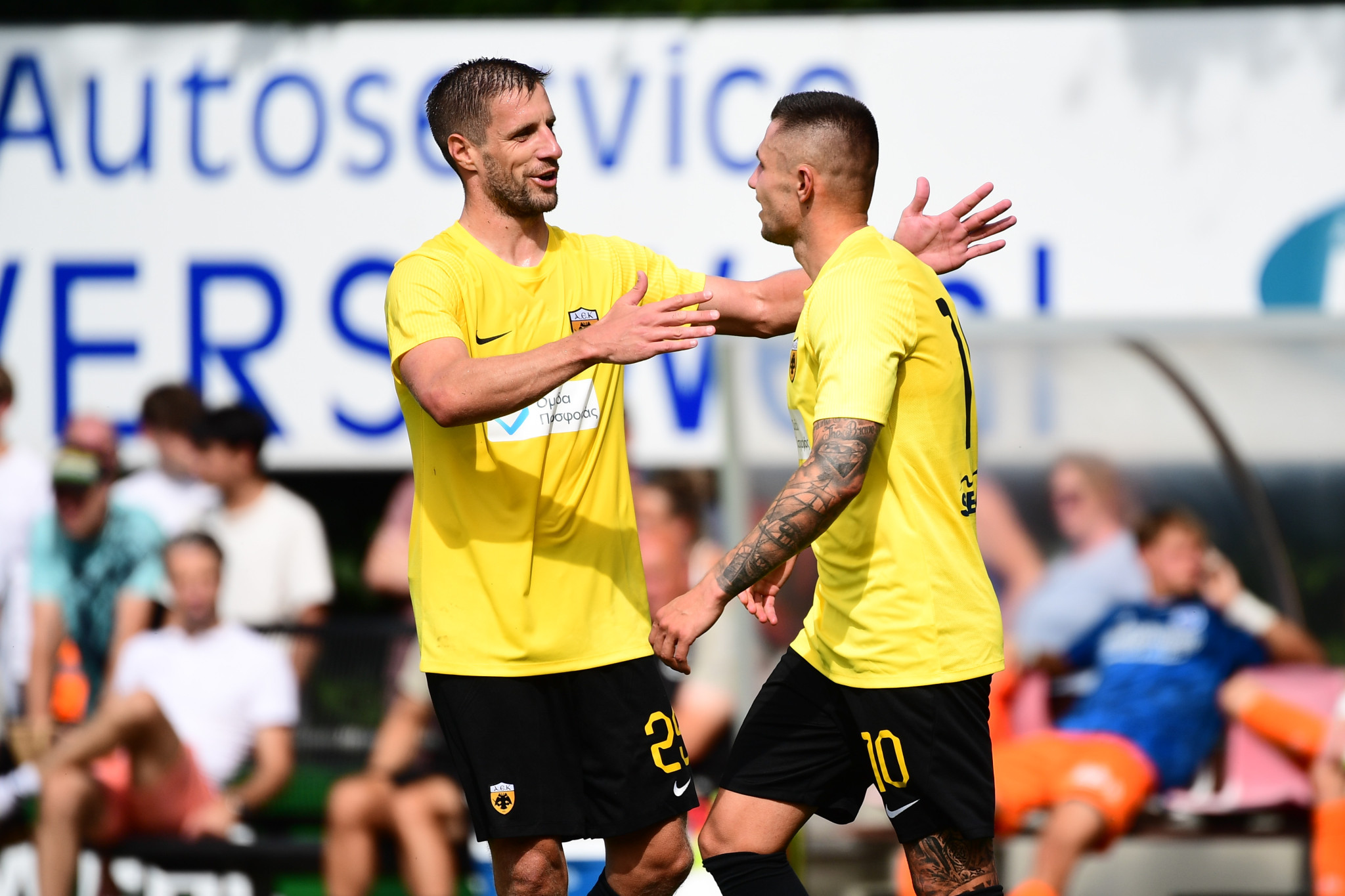 Ντε Γκράαφσαπ - ΑΕΚ 1-2: Με... φόρα και άνεση στο πρώτο φιλικό της
