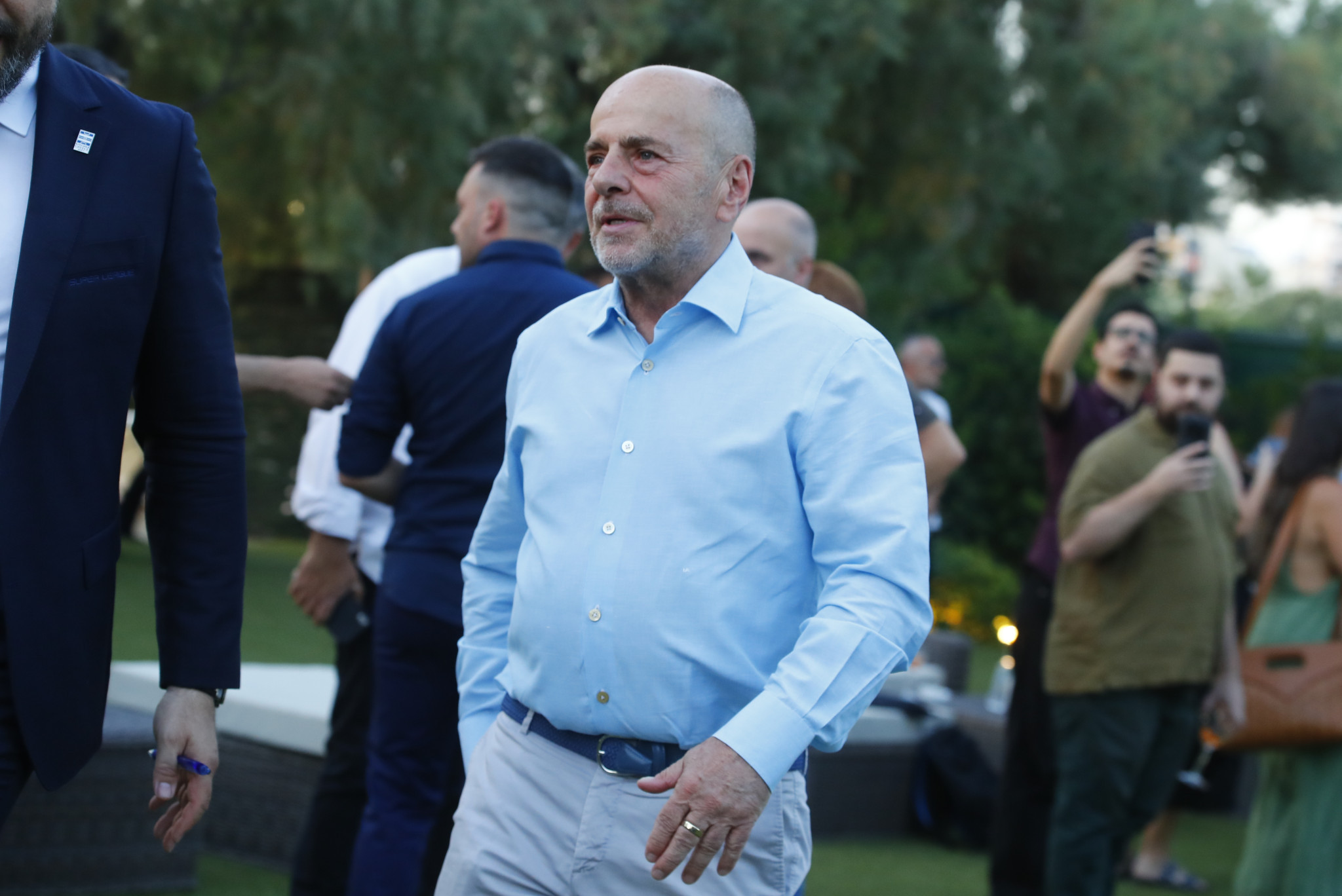 Ο Γιάννης Αλαφούζος, νέος Πρόεδρος της Stoiximan Super League, παρών στην κλήρωση του πρωταθλήματος (photos)