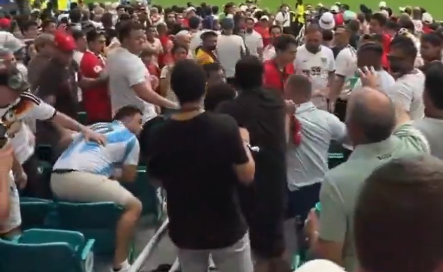Απίστευτο ξύλο ανάμεσα σε Άγγλο και Αργεντινούς στο Μουντιάλ (video)