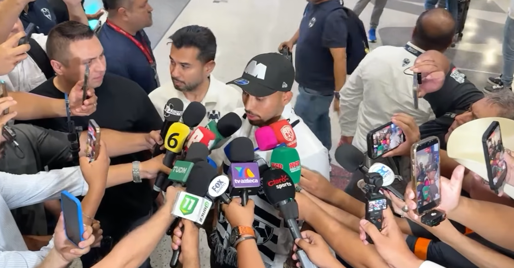 «Χαμός» στην άφιξη Πινέδα στο Μοντερέι: «Είμαι ευγνώμων στον Αλμέιδα, τον αγαπώ» (video)