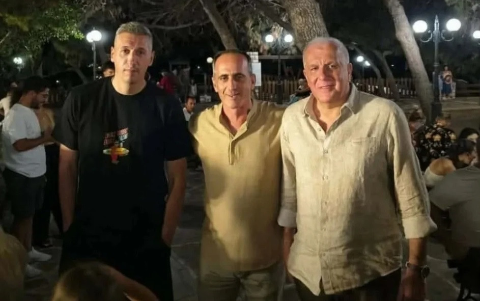 Ομπράντοβιτς και Διαμαντίδης μαζί στην Πάρο για διακοπές