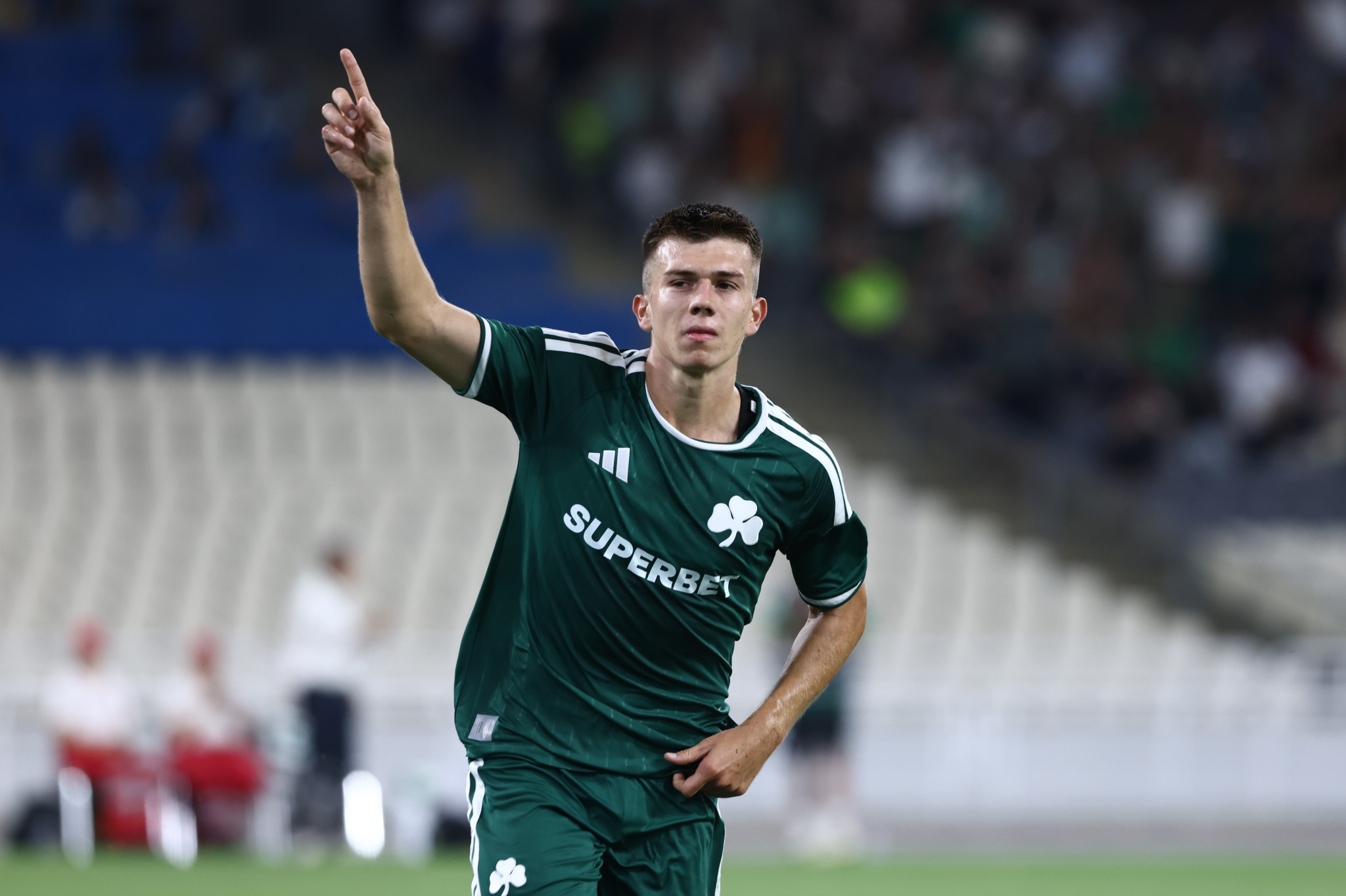 Φοβερή κεφαλιά του Γιάγκουσιτς για το 1-0 του Παναθηναϊκού με την ΤΣΣΚΑ 1948 (video)