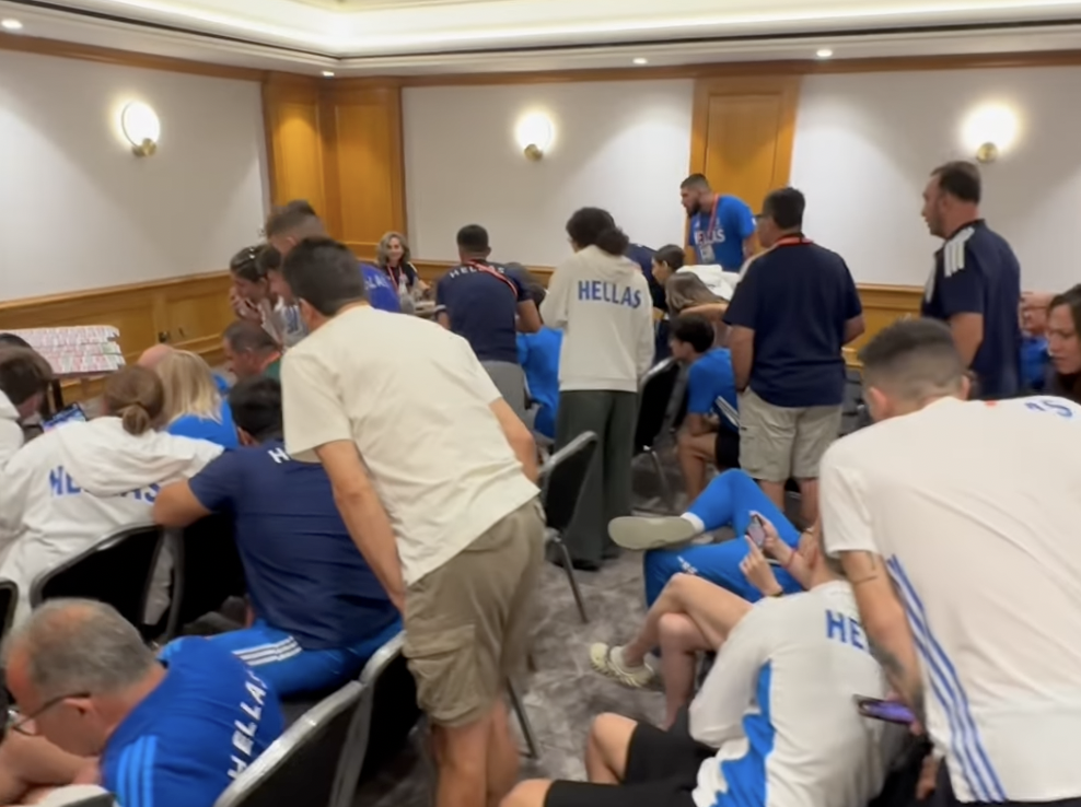 Η αντίδραση της Εθνικής στίβου στο Μπέρμιγχαμ για το χάλκινο της Ιακωβάκη (video)