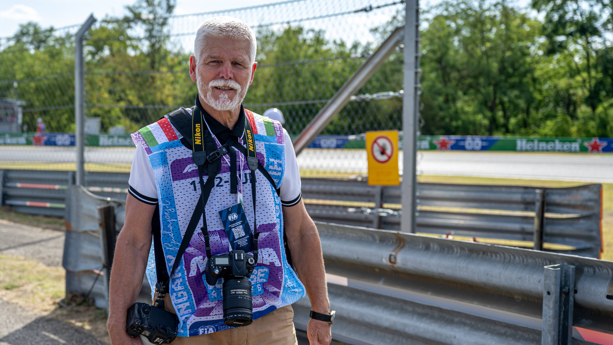 Από το προεδρικό μέγαρο στο Hungaroring: Ο πρόεδρος της Τσεχίας έγινε... φωτογράφος στο GP της Ουγγαρίας