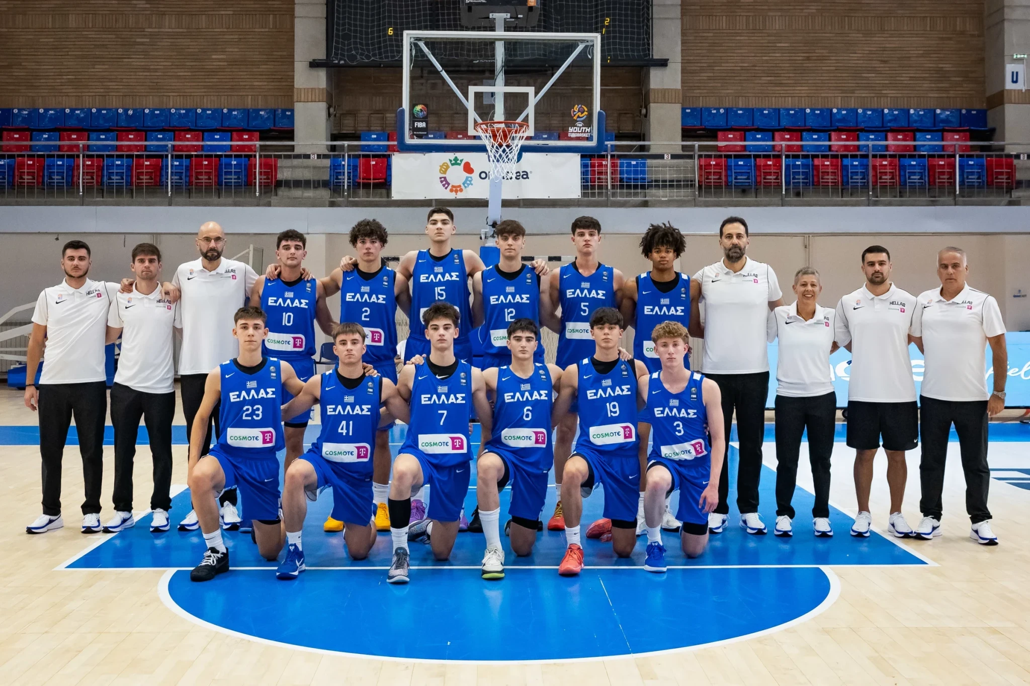 Live streaming: Σλοβενία - Ελλάδα για το Eurobasket U16