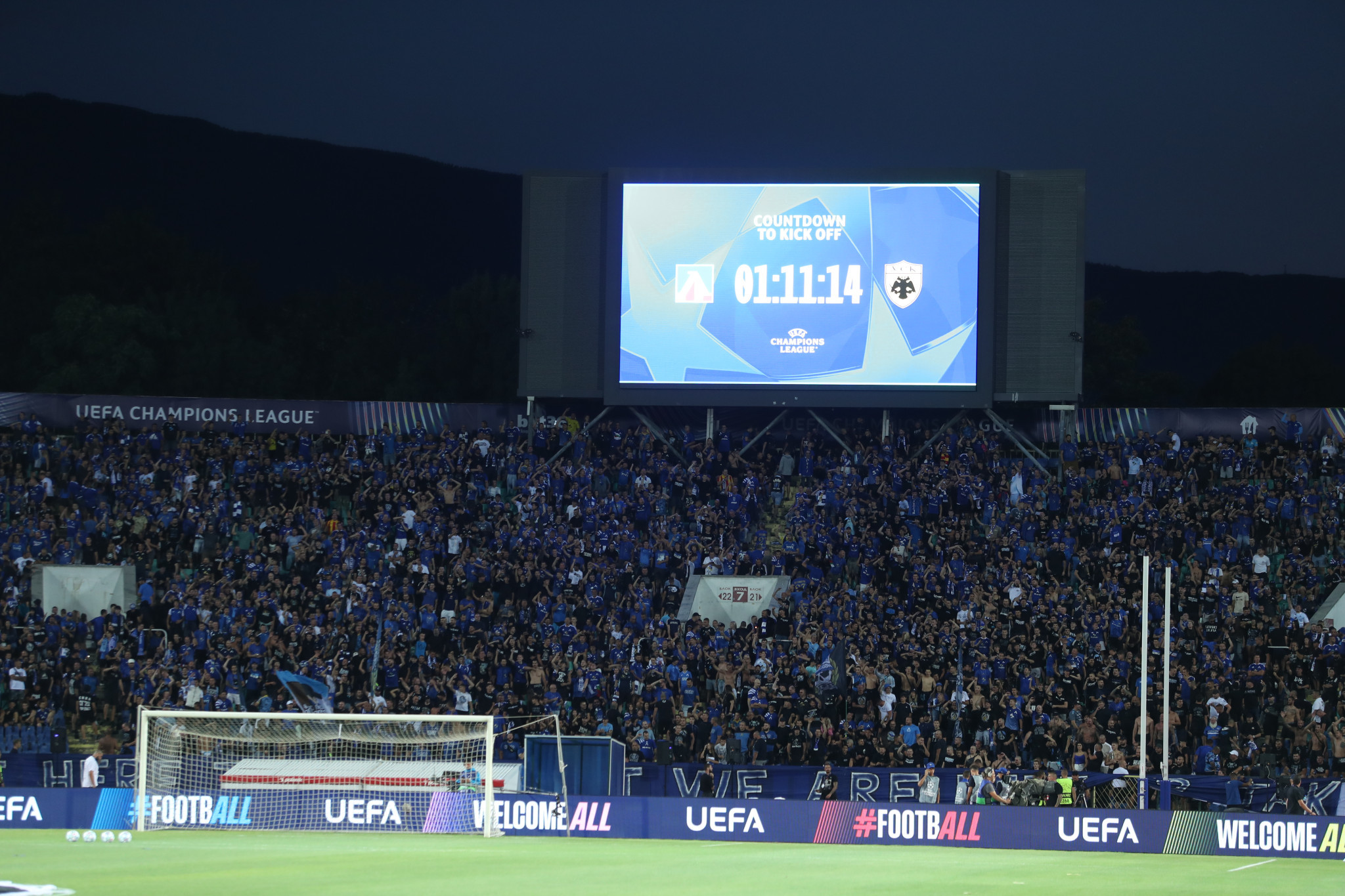 Με 1.600 οπαδούς στην «Allwyn Arena» για τη ρεβάνς με την ΑΕΚ η Λέφσκι Σόφιας