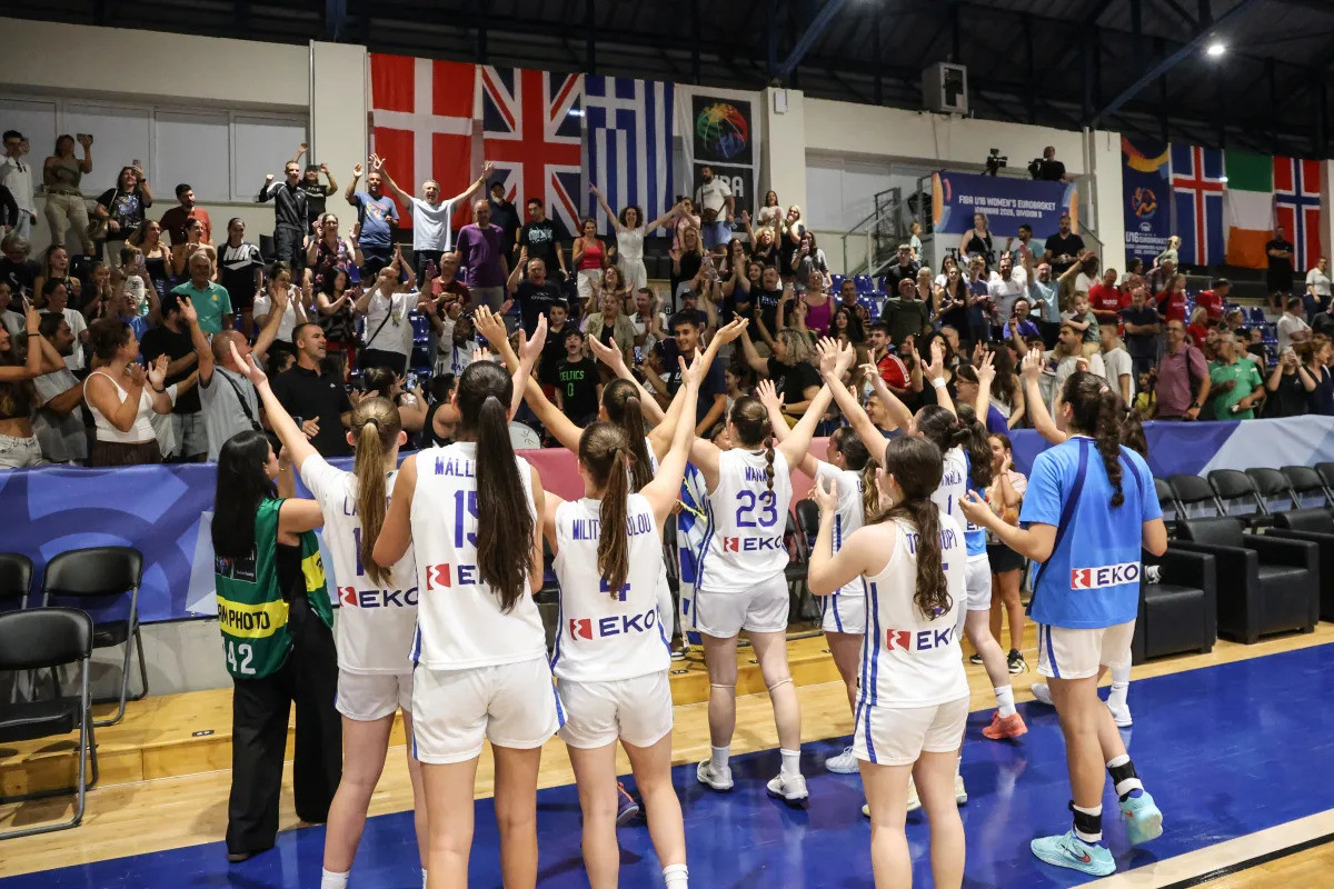 Live streaming: Ο τελικός της Εθνικής Κορασίδων κόντρα στην Ισλανδία για το EuroBasket U16 Β' Κατηγορίας