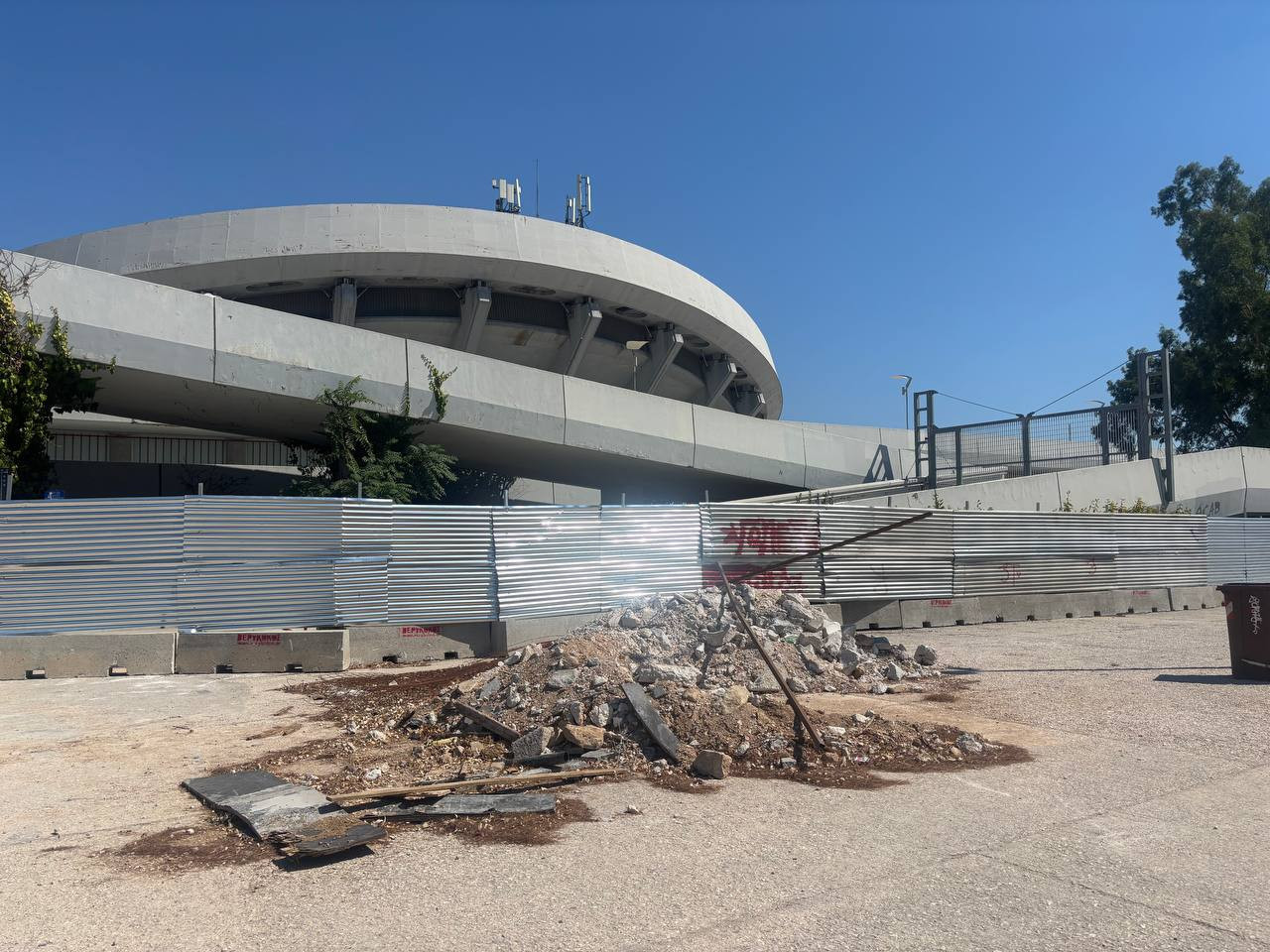 Αυτοψία του Athletiko: Έτσι είναι το ΣΕΦ τώρα και οι εργασίες που συνεχίζονται