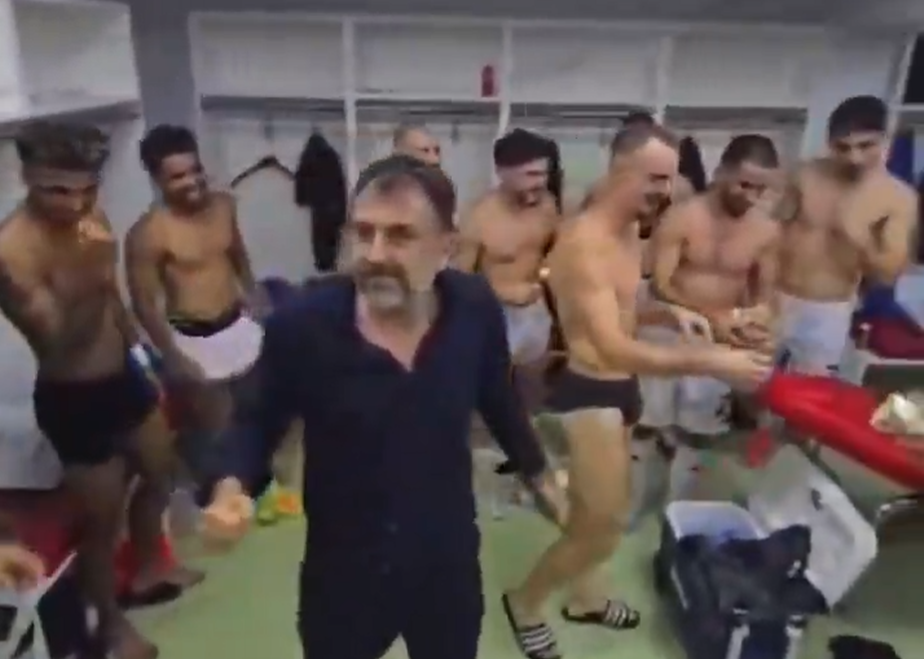 Απίθανες σκηνές στην Αλβανία - Πρόεδρος ομάδας έκανε «ντου» στα αποδυτήρια με τσάντα γεμάτη μετρητά για να μοιράσει πριμ
