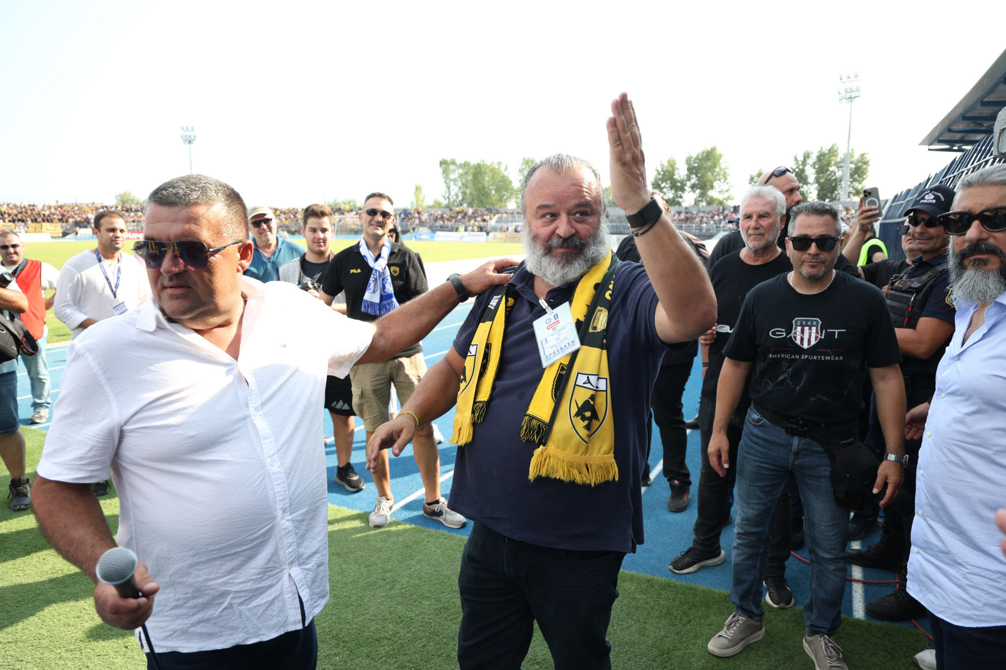 Ηλιόπουλος από την Καβάλα: «Ακολουθούμε παντού την ΑΕΚ, σε κάθε γωνιά της Ελλάδας» (video)