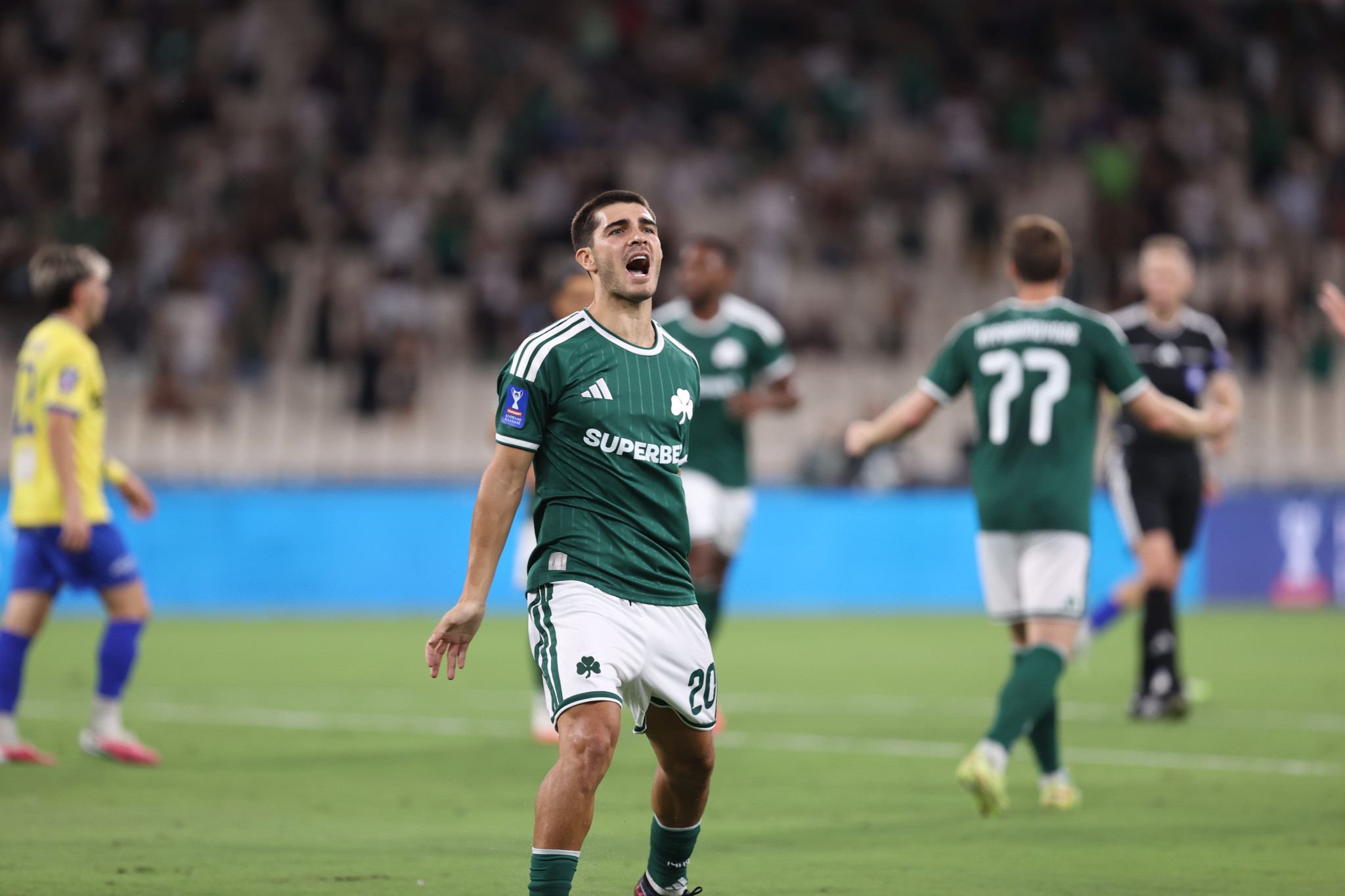 Παναθηναϊκός - Νίκη Βόλου 1-0: Το γκολ του Ταμπόρδα, το δοκάρι του Εππα κι όλα τα στιγμιότυπα του ματς