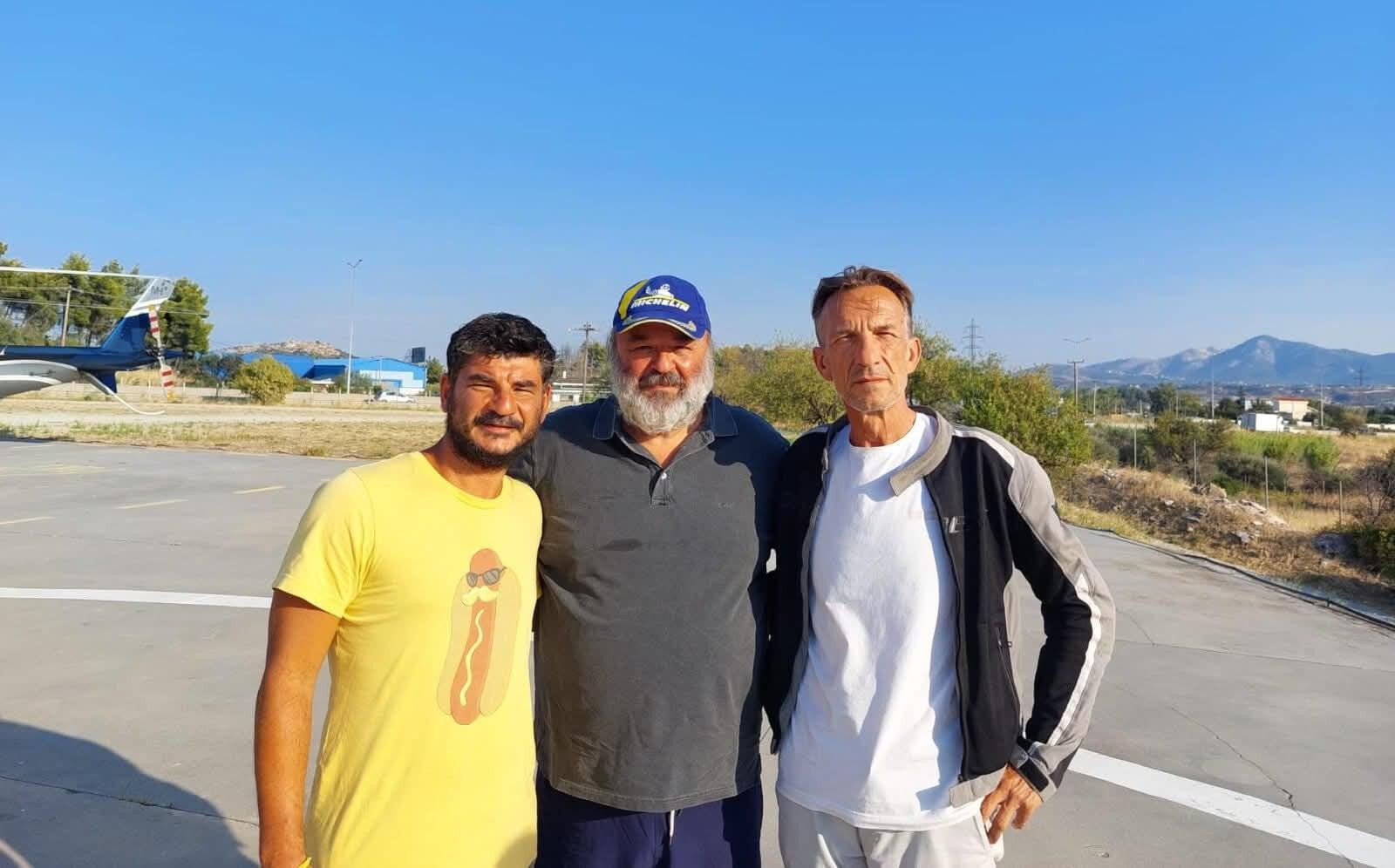 Απίστευτο δώρο του Μάριου Ηλιόπουλου - Μετέφερε δύο φίλους της ΑΕΚ από και προς την Κρήτη μόνο για το ματς με τον Ηρακλή