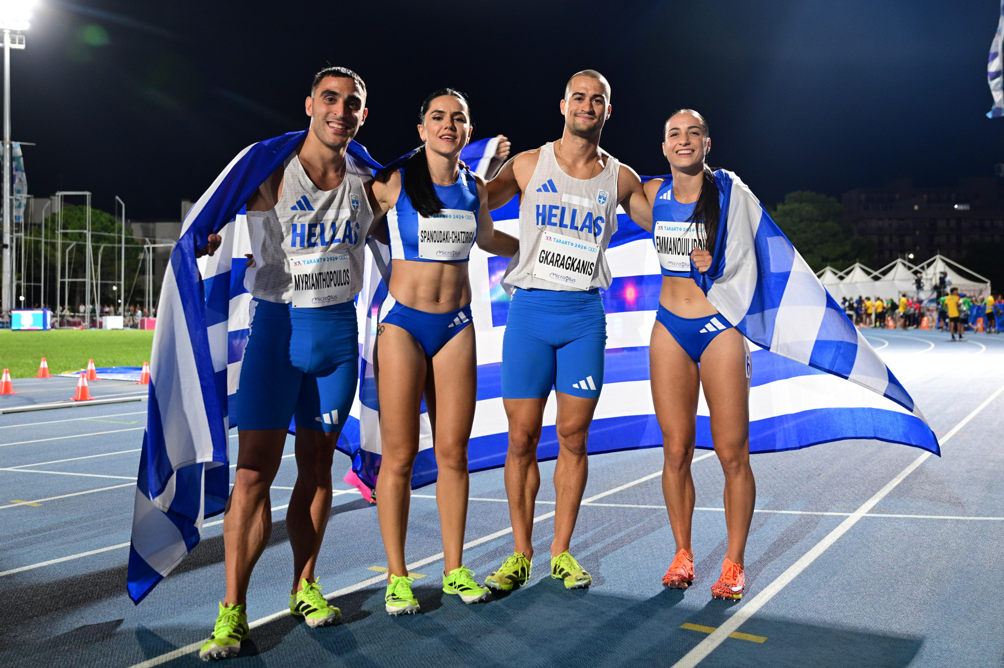 Η αυλαία για τον ελληνικό στίβο στους Μεσογειακούς έπεσε με χάλκινο από την μεικτή 4Χ100μ