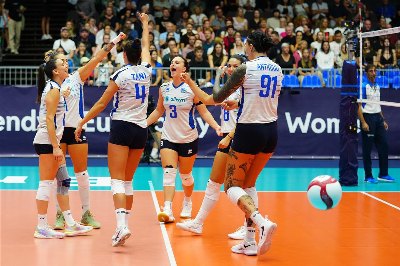 Μεγάλη νίκη για την Εθνική Γυναικών στο EuroVolley - Ένα βήμα μακριά από τις «16»