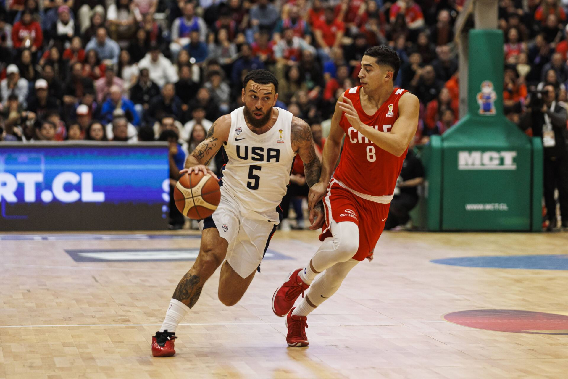Ο Μάικ Τζέιμς μοίραζε… δώρα και η Team USA πέρασε από τη Χιλή (video)