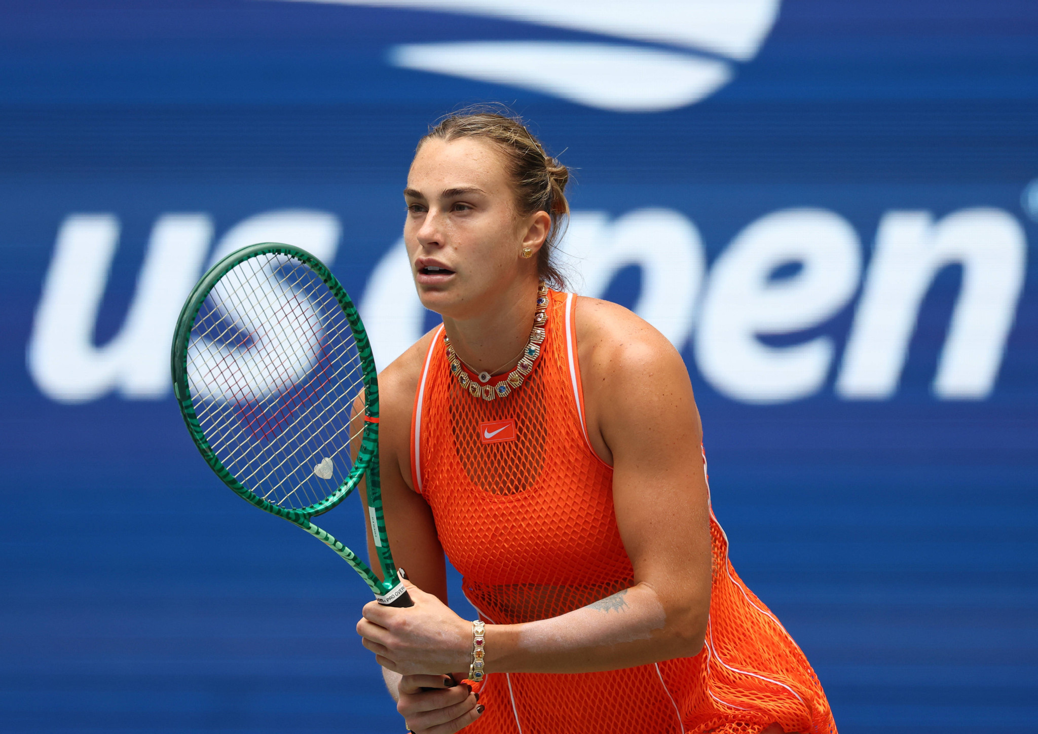 Η Σαμπαλένκα έπαιζε στο US Open φορώντας το ακριβότερο κόσμημα στην ιστορία των τουρνουά τένις