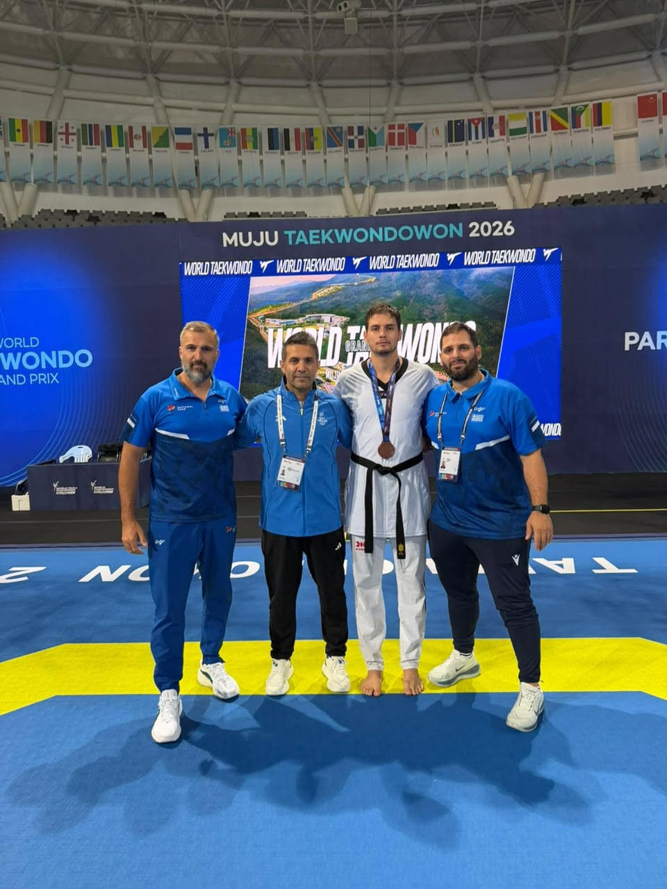 Χάλκινος στο Παγκόσμιο Grand Prix του Μούτζου ο Βασίλειος Θολιώτης