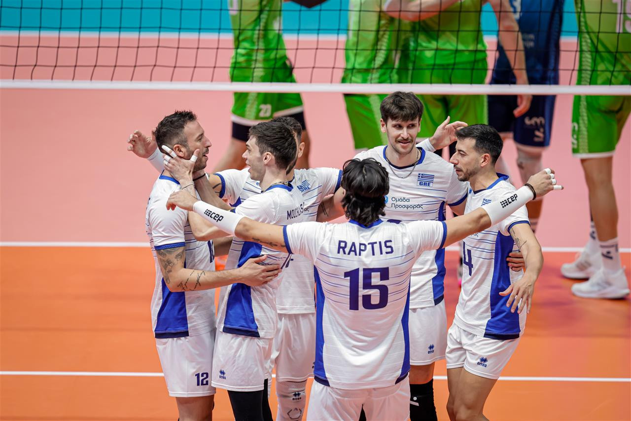 Τα highlights από τον θρίαμβο της Ελλάδας στο EuroVolley (video)
