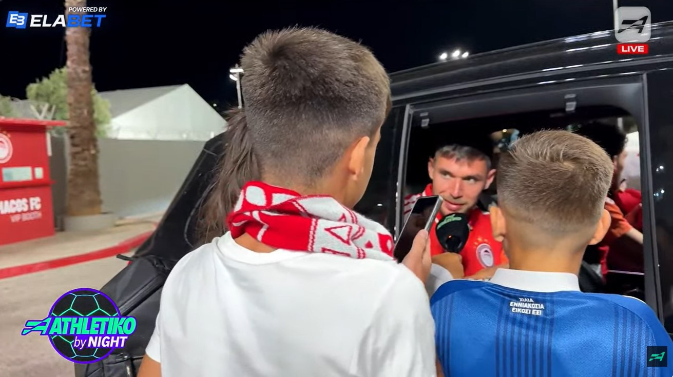 Γιάρεμτσουκ στο Athletiko: «Ευχαριστώ τον κόσμο για την υποστήριξη»